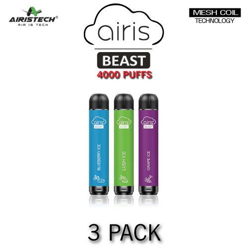 Airis BEAST Disposable Vape Device - 3PK