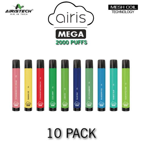 Airis MEGA Disposable Vape Device - 10PK