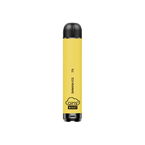 Banana Ice flavored Airis BEAST Disposable Vape Device 4000 Puffs