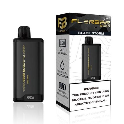 Black Storm FlerBar Disposable Vape Device