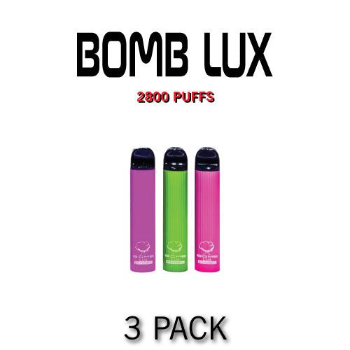 Bomb LUX Disposable Vape | 2800 Puffs - 6PK