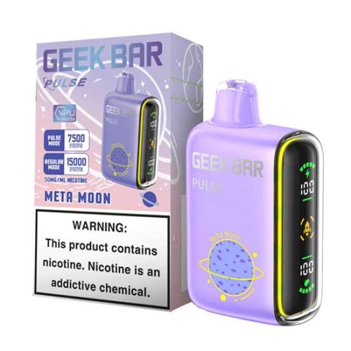 Meta Moon Flavored Geek bar Pulse Disposable Vape Device - 15000 Puffs | everythingvapes.com - 1PC