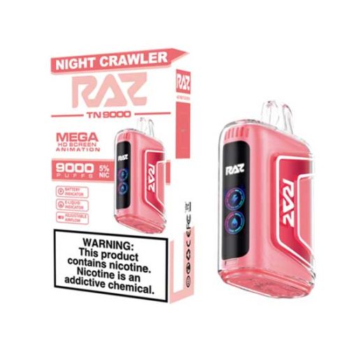 Night Crawler Raz TN9000 Disposable Vape Device 3PK | everythingvapes.com