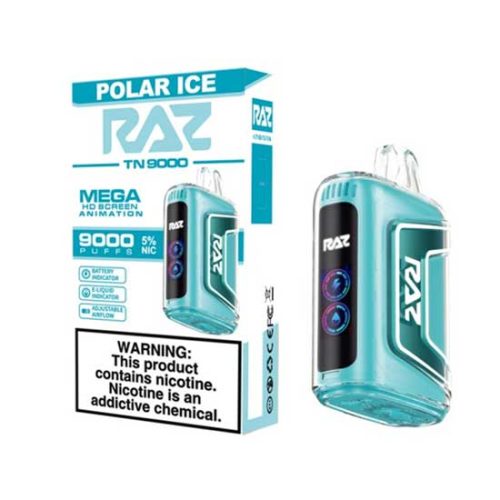 Polar Ice Raz TN9000 Disposable Vape Device 3PK | everythingvapes.com