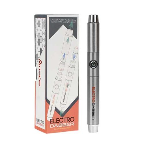 Silver Electro Dabber Waxy Vaporizer Kit   Atmosrx - EveryThing Vapes