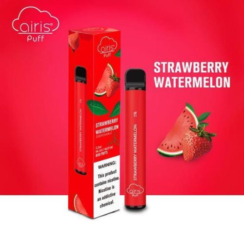 Airis Puff Strawberry Watermelon Disposable Vape Device 1Pc - EveryThing Vapes