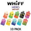 Whiff Hero Disposable Vape Device by Scott Storch - 10PK